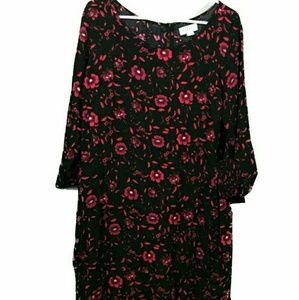 Velvet by Graham and Spencer black and red dress M